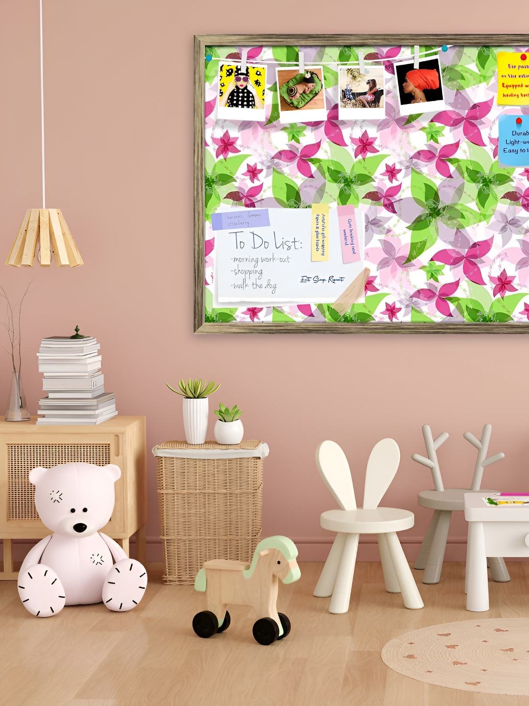 

ArtzFolio Wooden Notice Pin Board, Multi