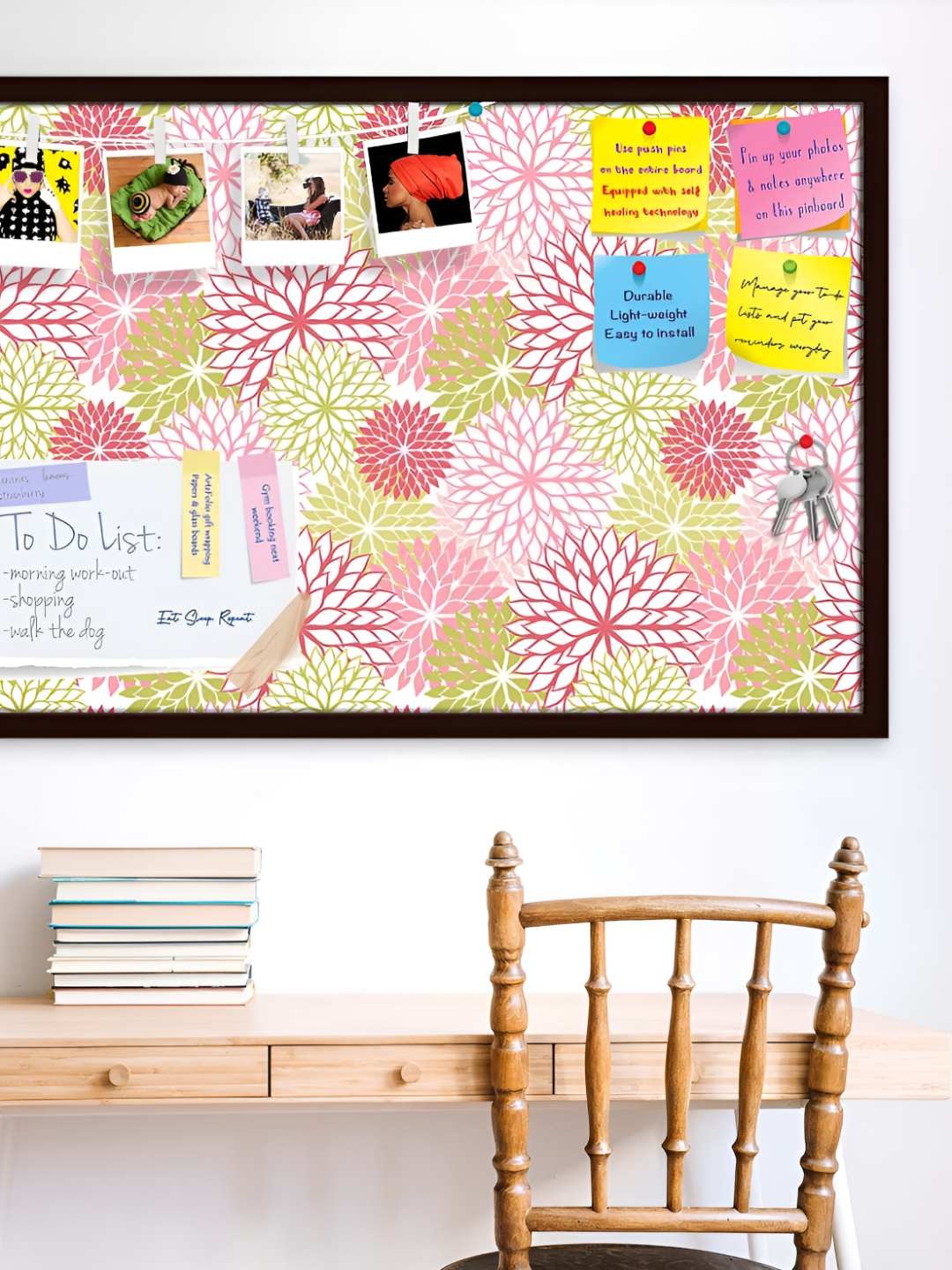 

ArtzFolio Wooden Notice Pin Board, Multi