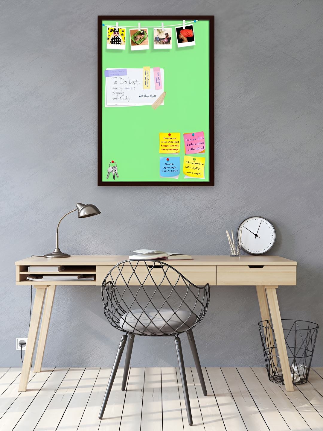 

ArtzFolio Wooden Notice Board, Green