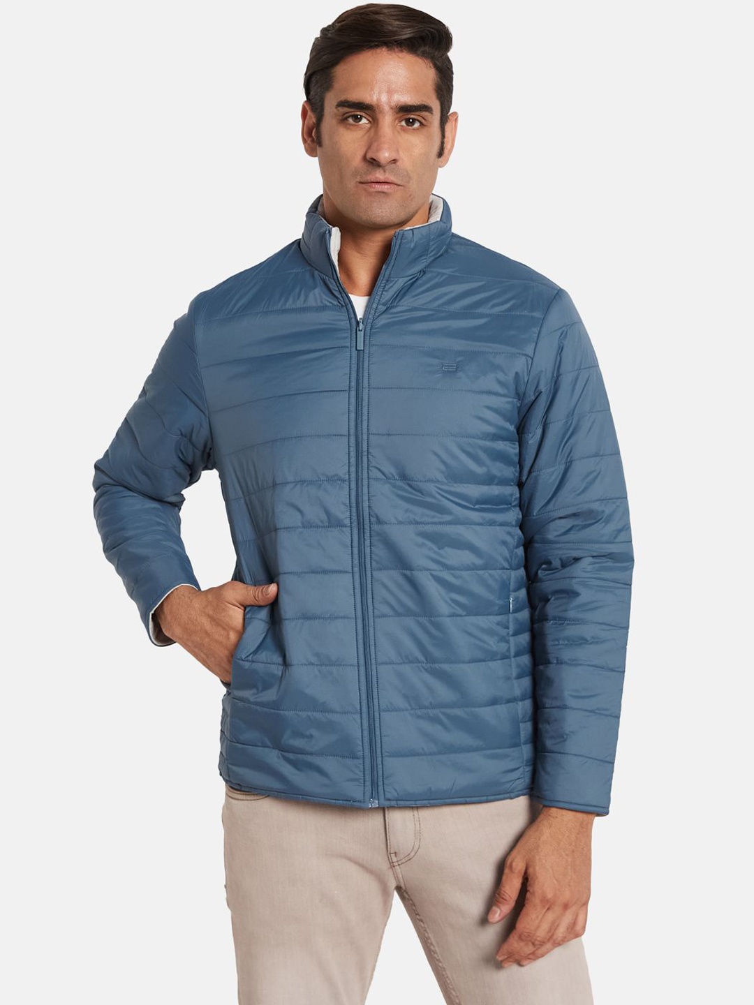 

METTLE Men Jacket, Blue