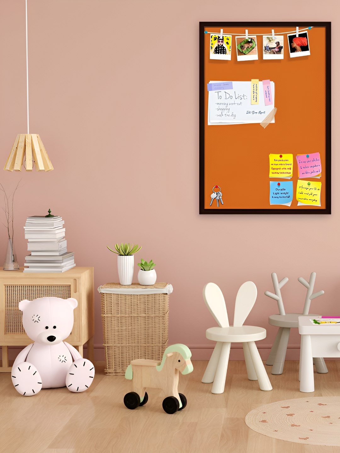 

ArtzFolio Wooden Notice Board, Brown