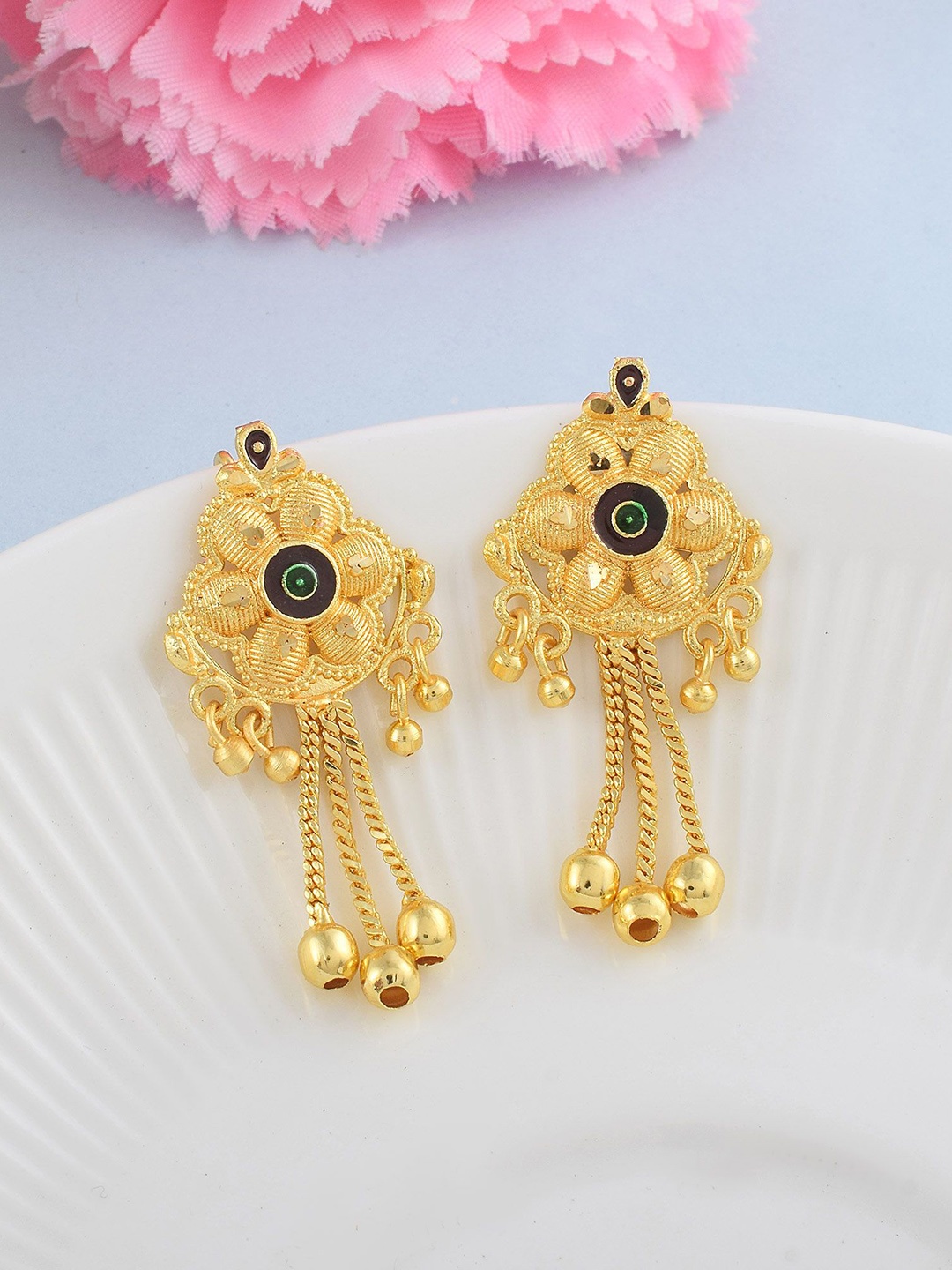 

MEMOIR Contemporary Drop Earrings, Gold