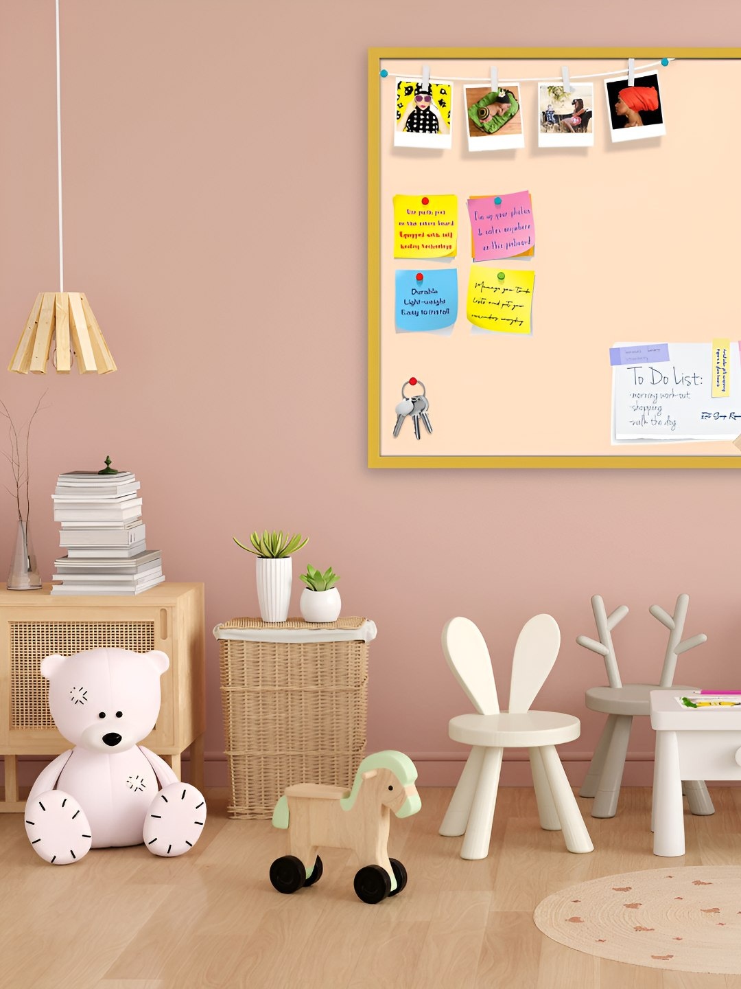

ArtzFolio Wooden Notice Board, Brown