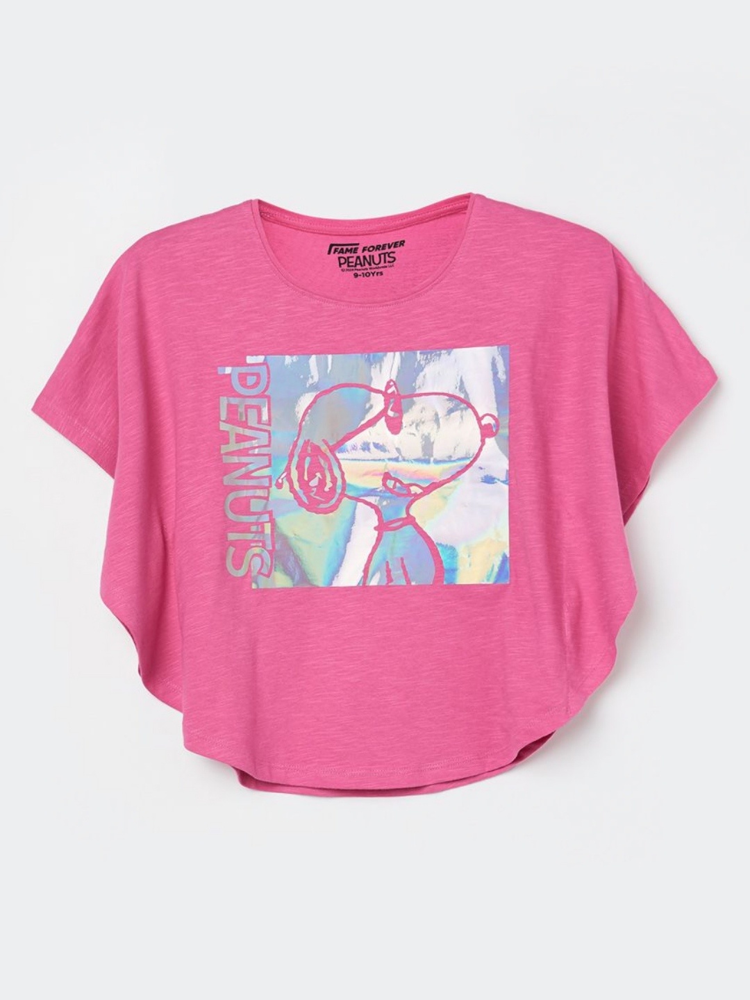 

Fame Forever by Lifestyle Girls Snoopy T Shirt, Pink