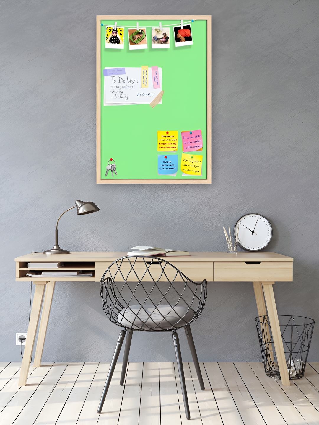 

ArtzFolio Wooden Notice Board, Green
