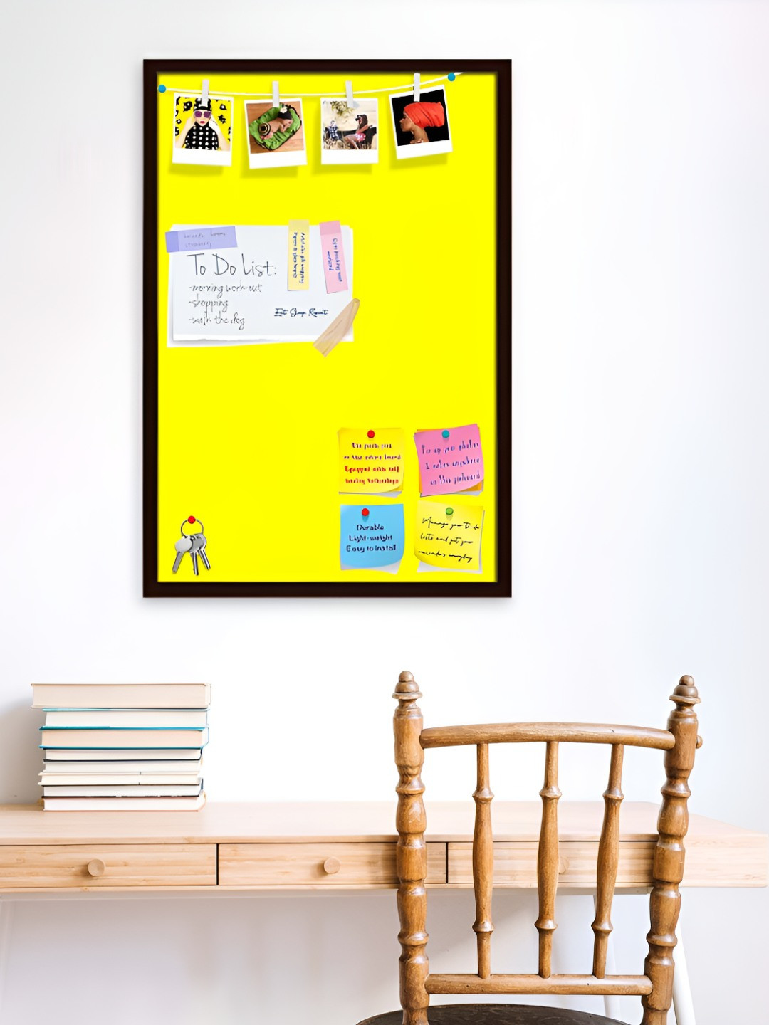

ArtzFolio Wooden Notice Board, Yellow