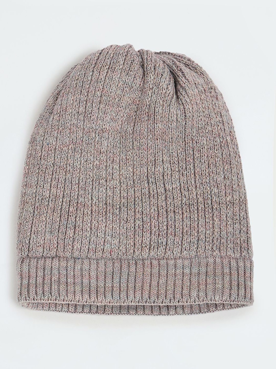 

max Women Self Design Beanie, Purple