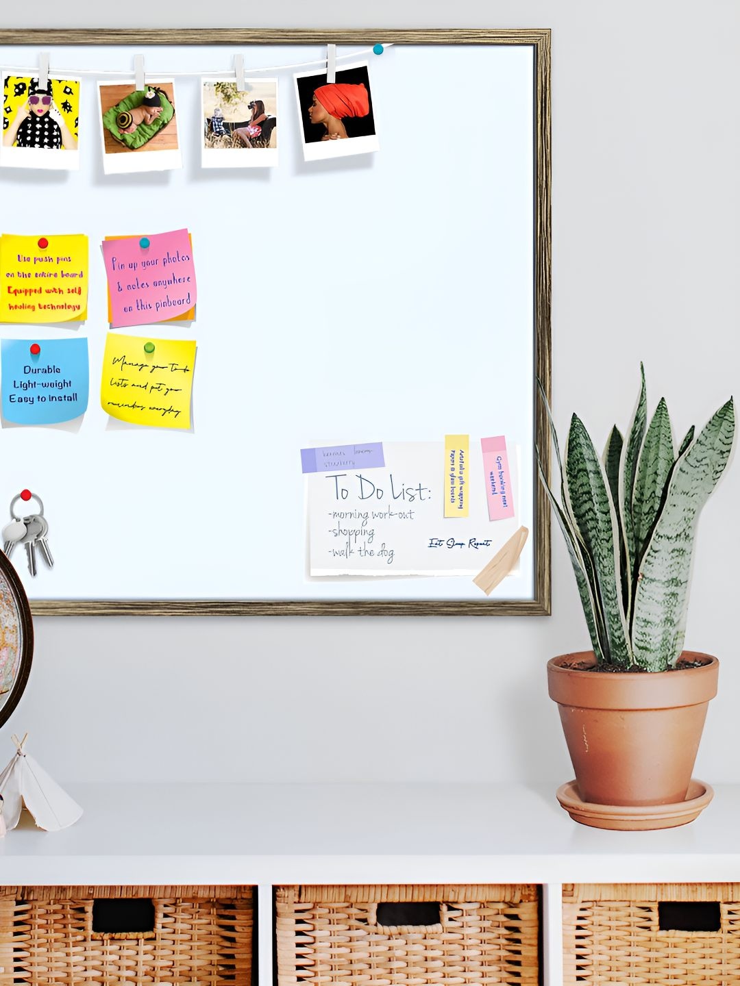 

ArtzFolio Wooden Notice Board, White
