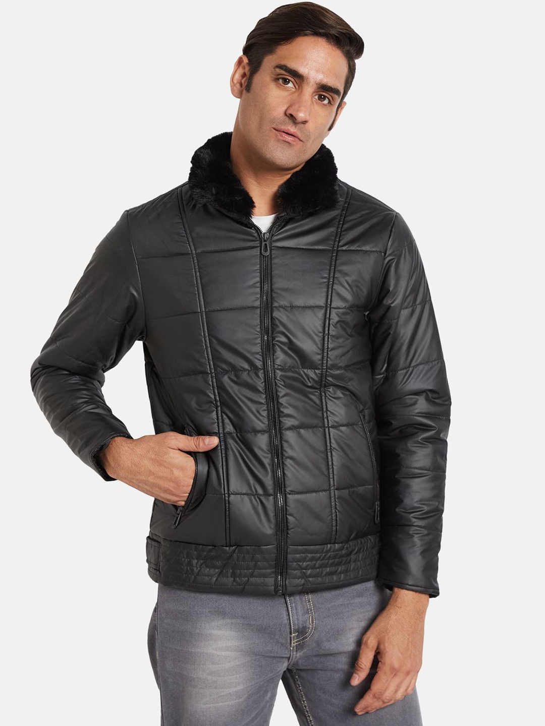 

METTLE Men Jacket, Black