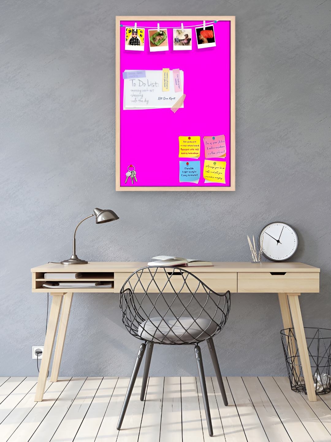 

ArtzFolio Wooden Notice Board, Purple