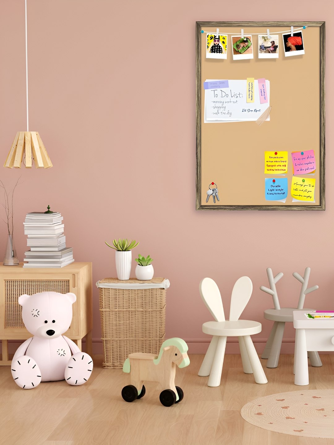 

ArtzFolio Wooden Notice Board, Brown
