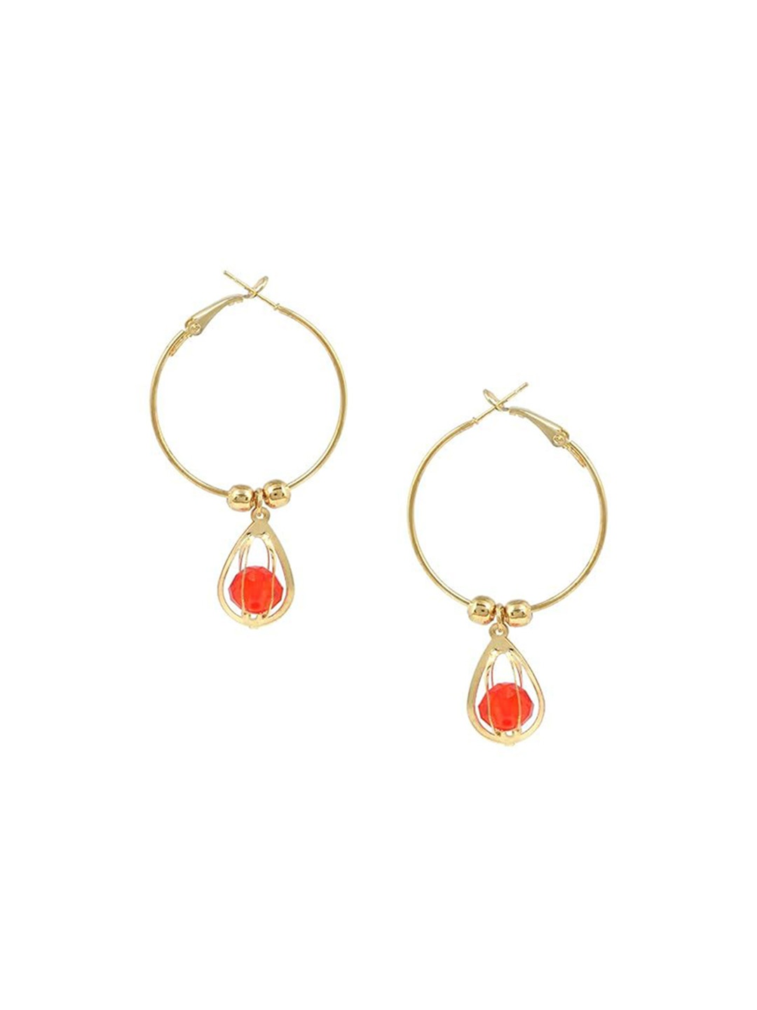 

MEMOIR Gold-Plated Contemporary Hoop Earrings