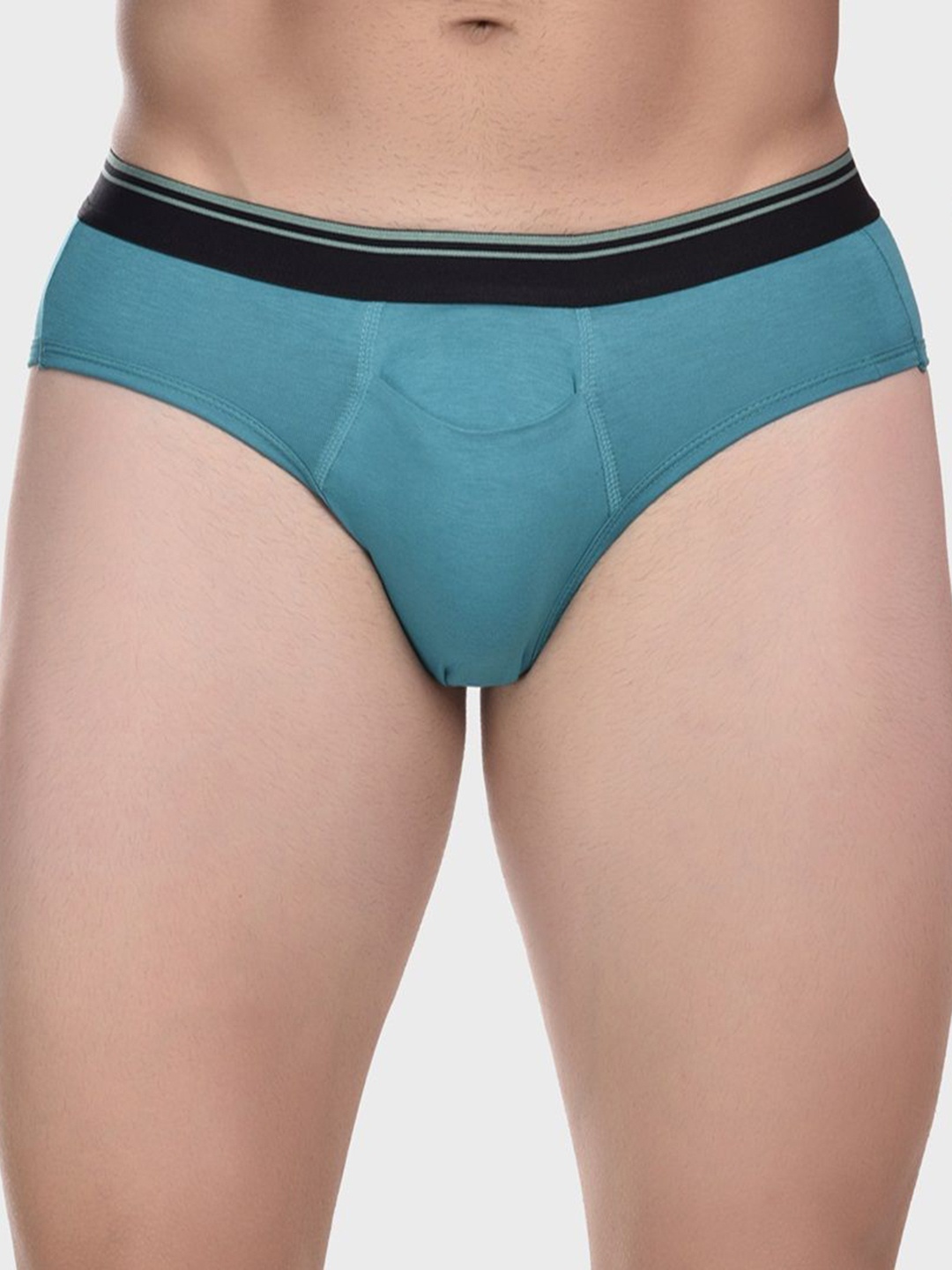 

Bruchi CLUB Men Low-Rise Basic Briefs, Sea green