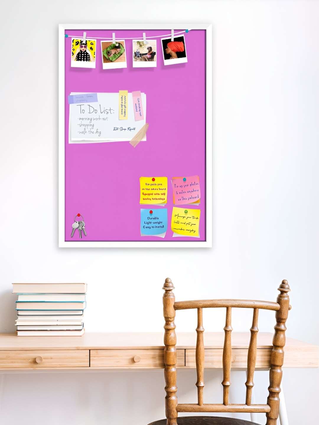 

ArtzFolio Wooden Notice Board, Purple