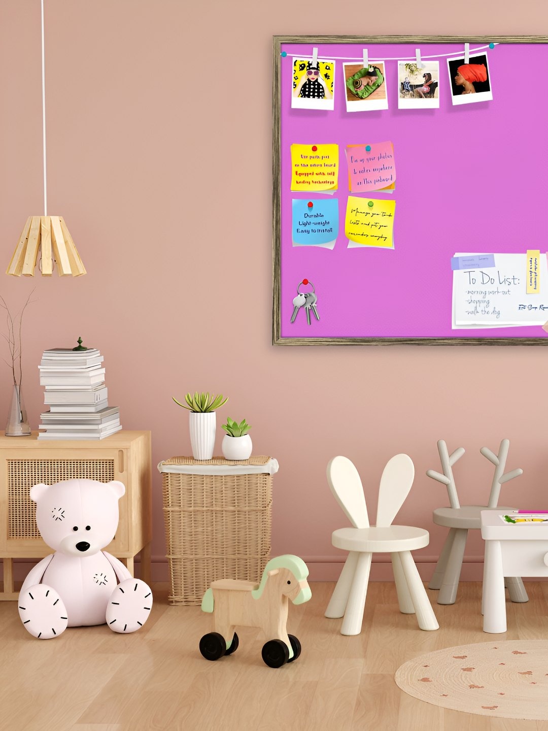 

ArtzFolio Wooden Notice Pin Board, Purple