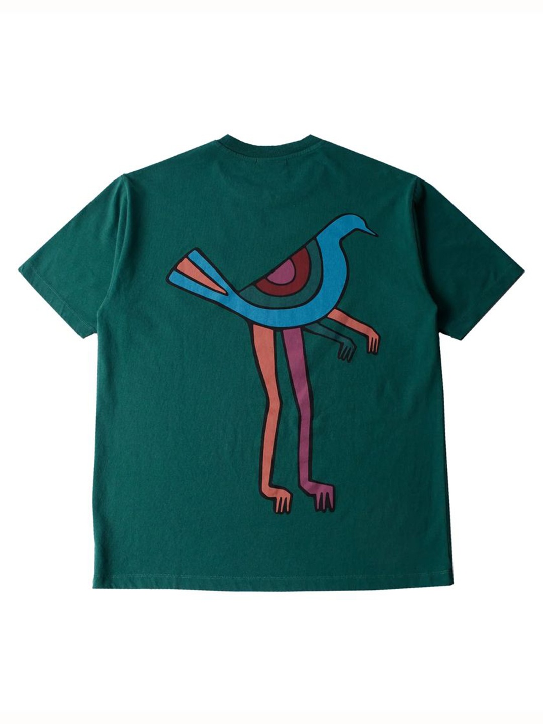 

By Parra Unisex Pigeon legs Tee, Green