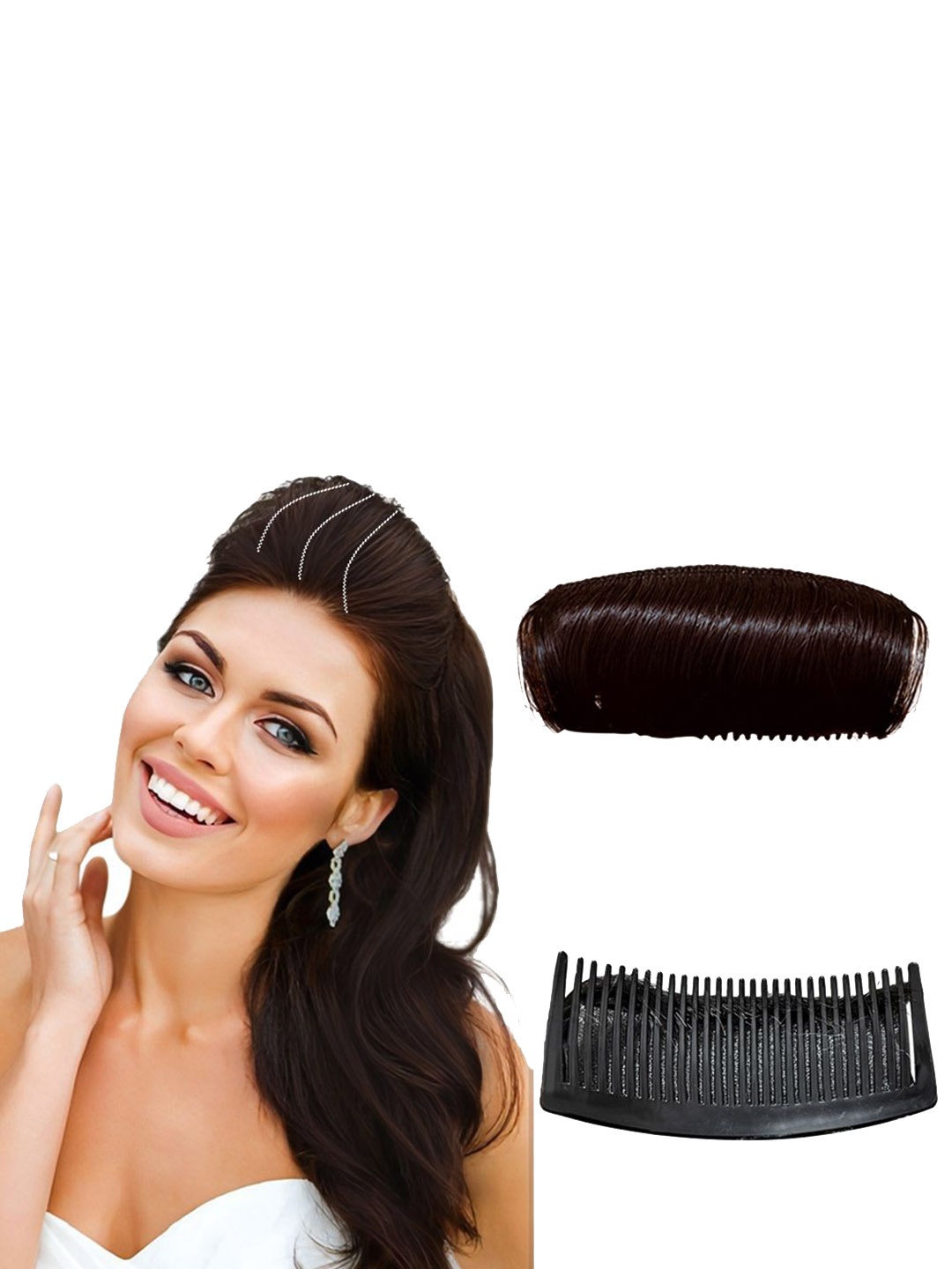 

D-Divine Bump Puff Maker Hair Accessory, Brown