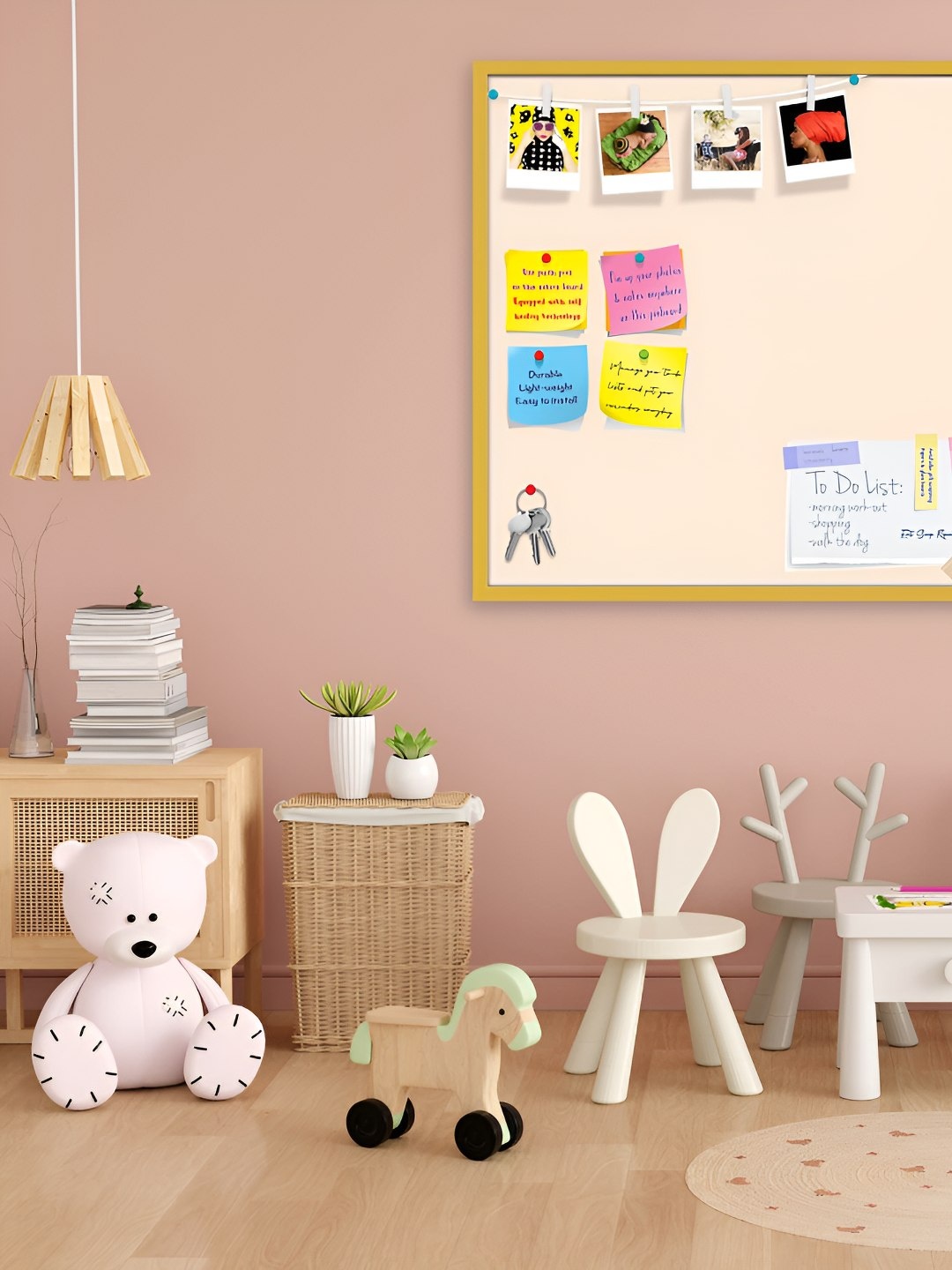 

ArtzFolio Wooden Notice Pin Board, White