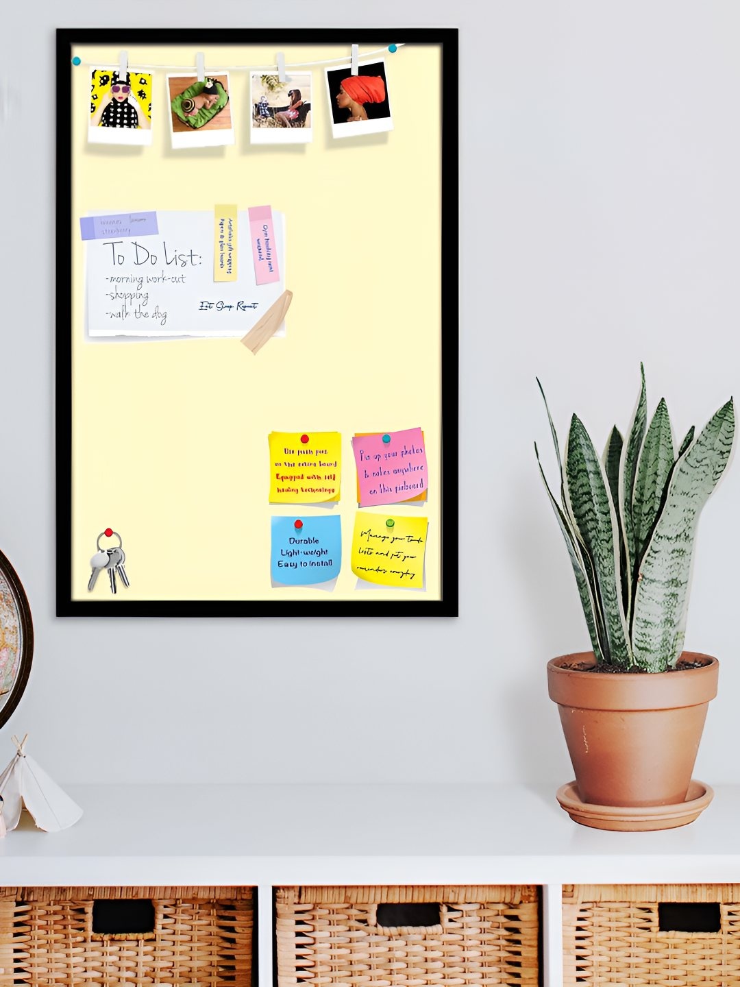 

ArtzFolio Wooden Notice Board, Yellow