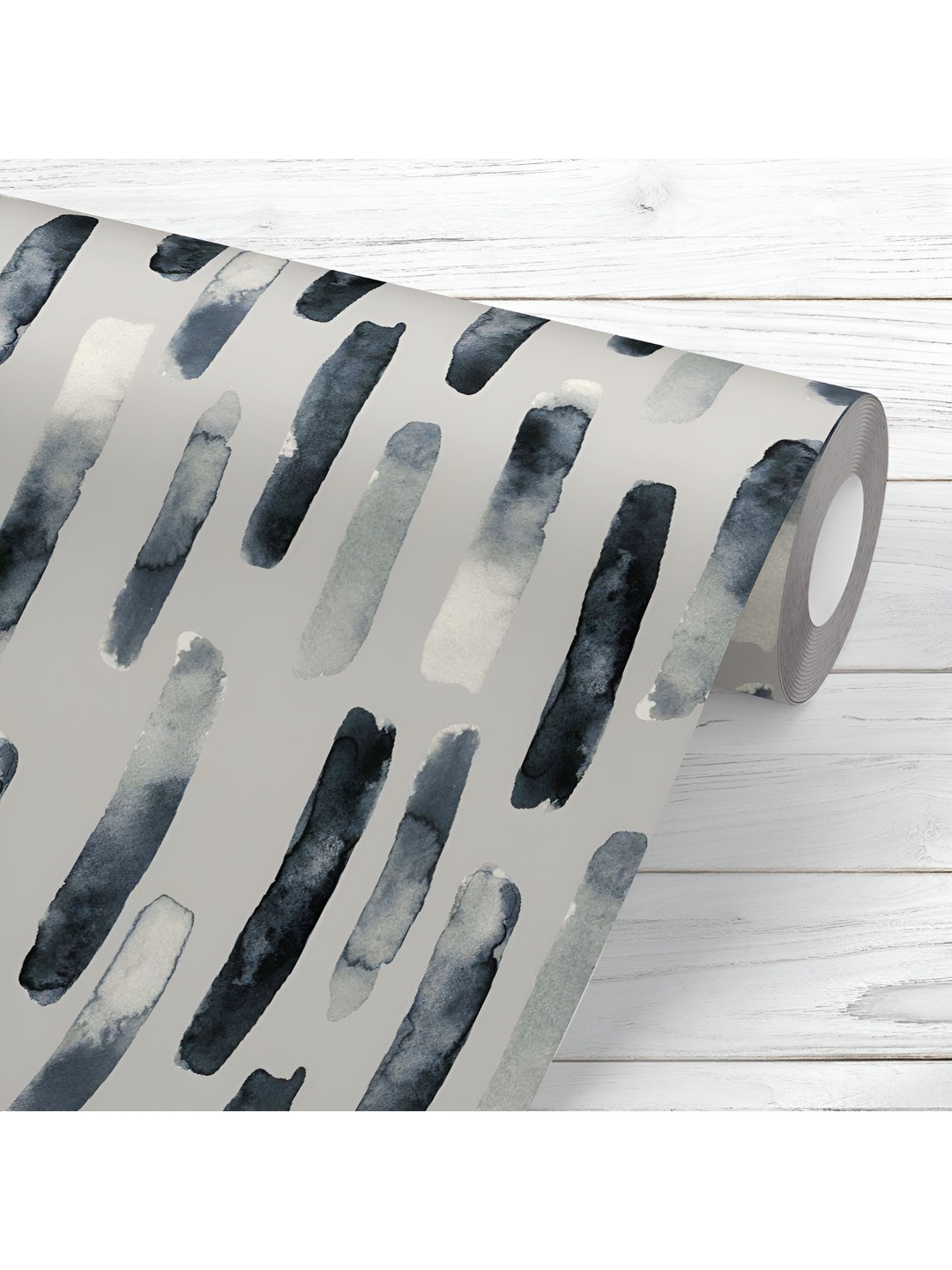 

ArtzFolio Grey & Black Printed UV Resistant Wallpaper