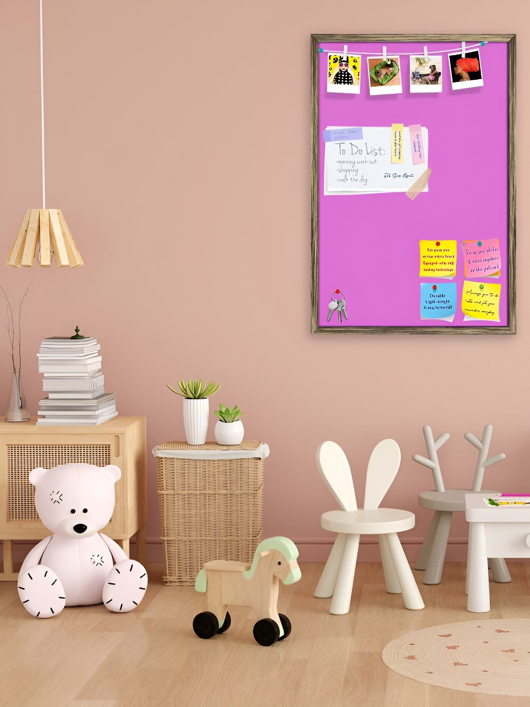 

ArtzFolio Wooden Notice Board, Purple