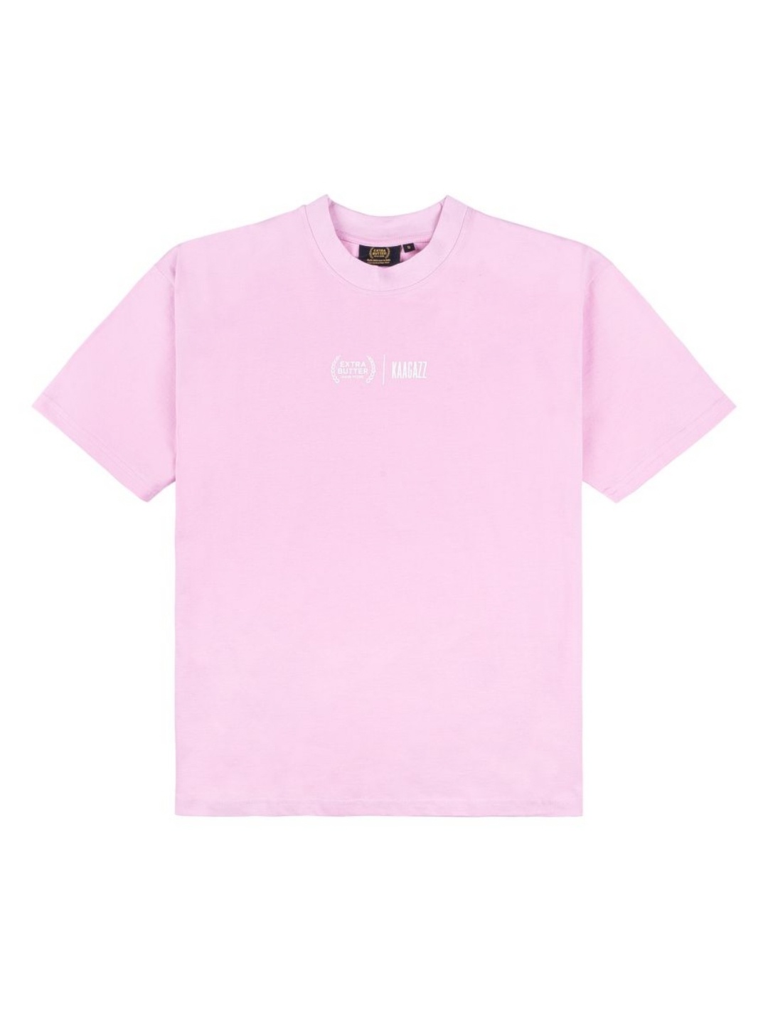 

Extra Butter x Kaagazz Mens "TheMatchBox" Tee, Pink