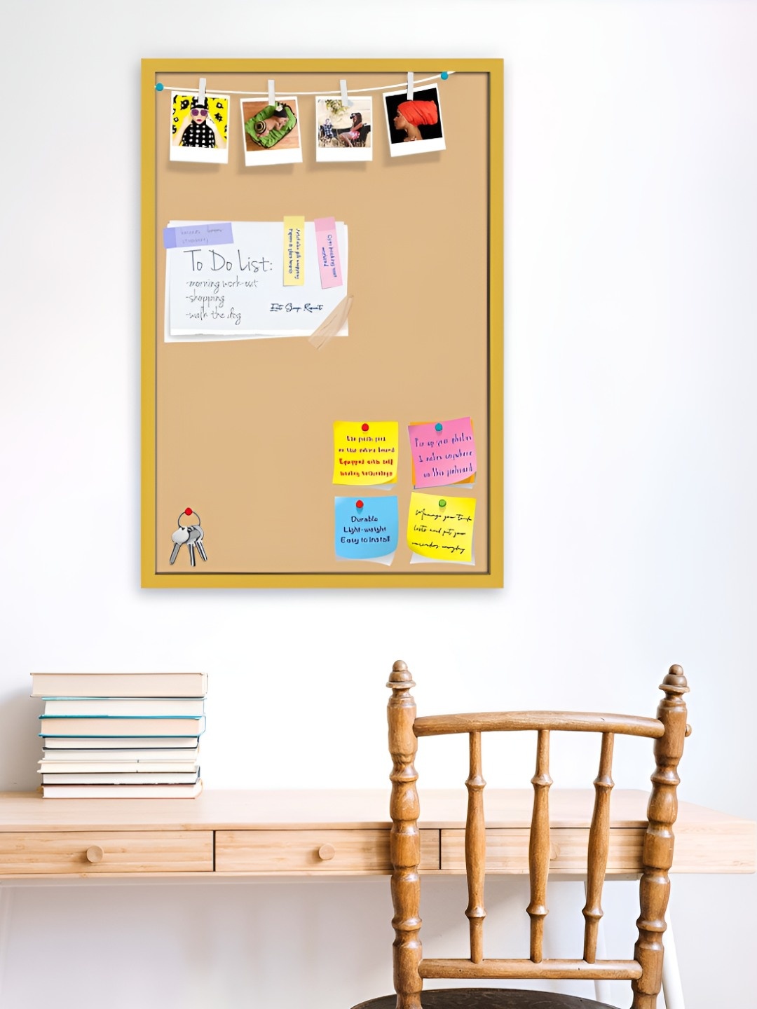 

ArtzFolio Wooden Notice Board, Brown