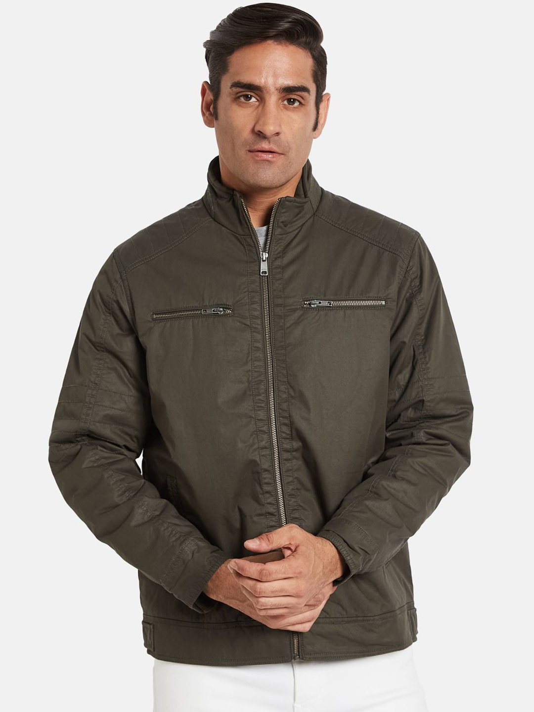

METTLE Men Jacket, Olive