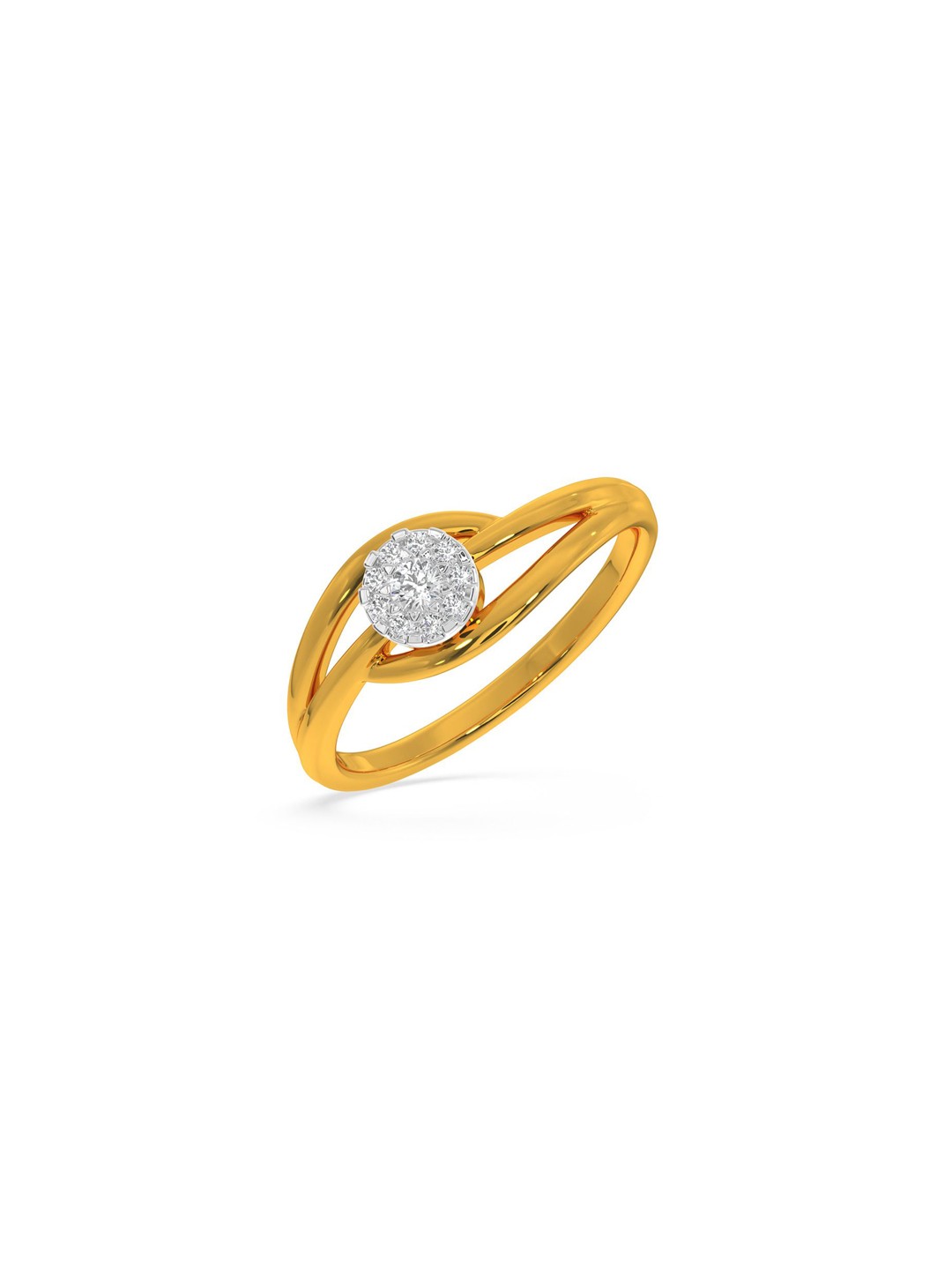 

KISNA DIAMOND AND GOLD JEWELLERY 18KT Finger Ring Diamond