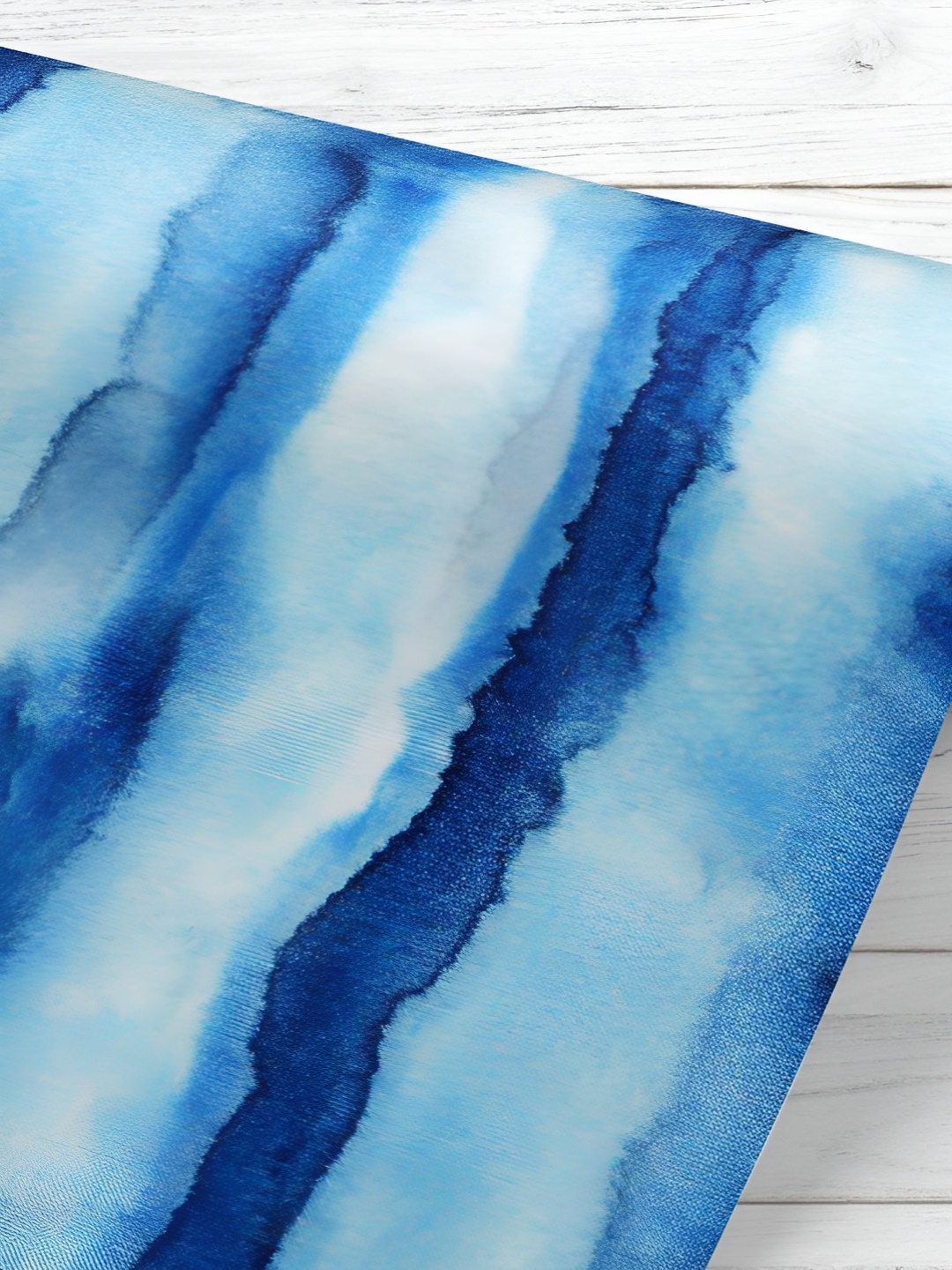 

ArtzFolio Blue & White Printed UV Resistant Wallpaper