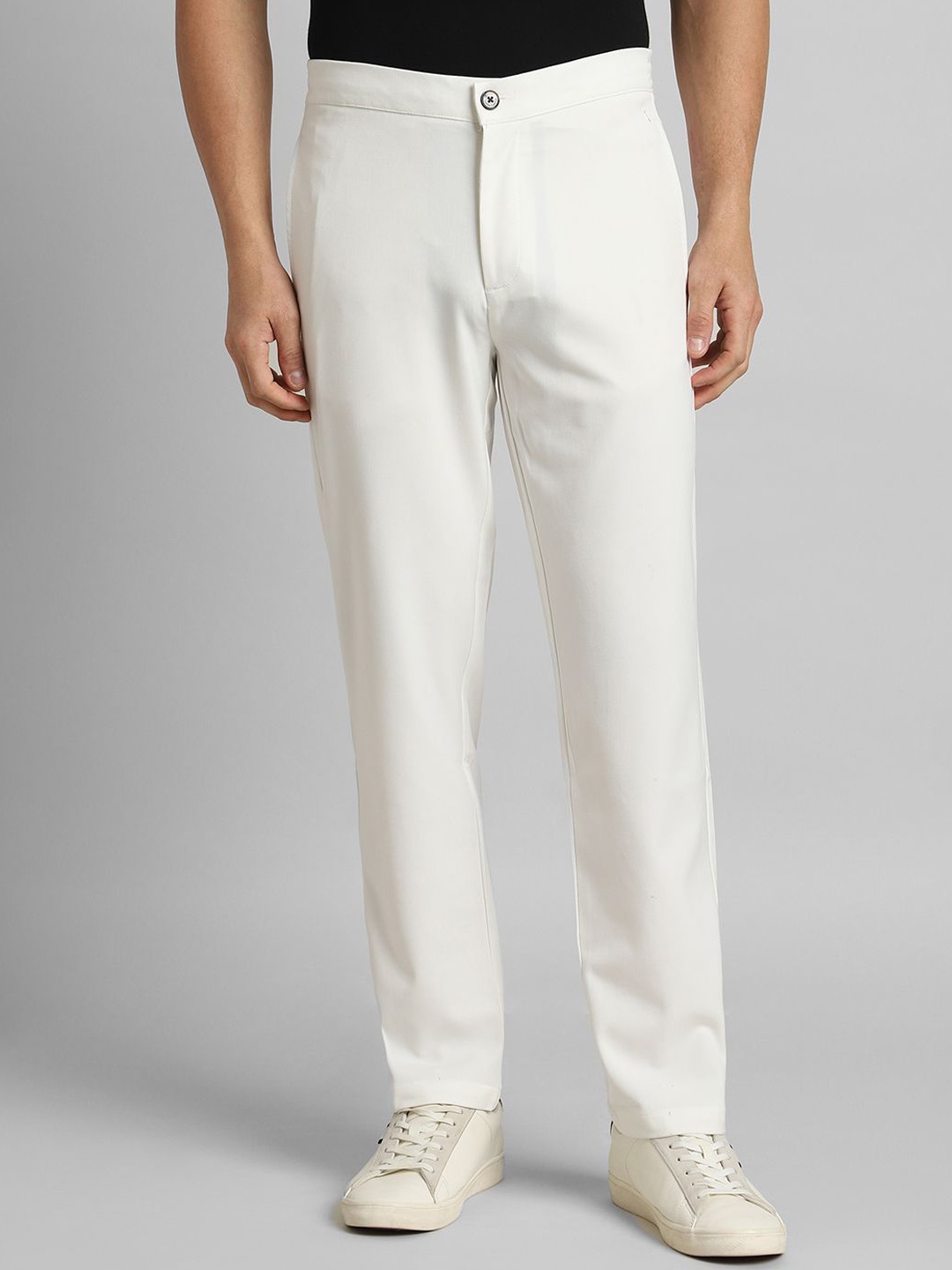 

SIMON CARTER LONDON Men Mid-Rise Regular Trousers, White