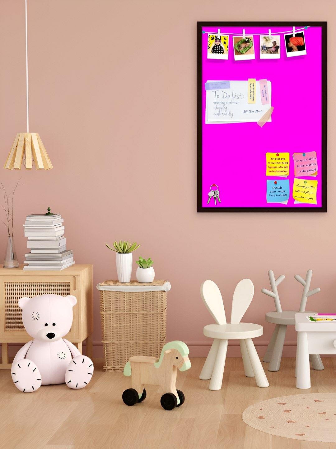 

ArtzFolio Wooden Notice Board, Purple