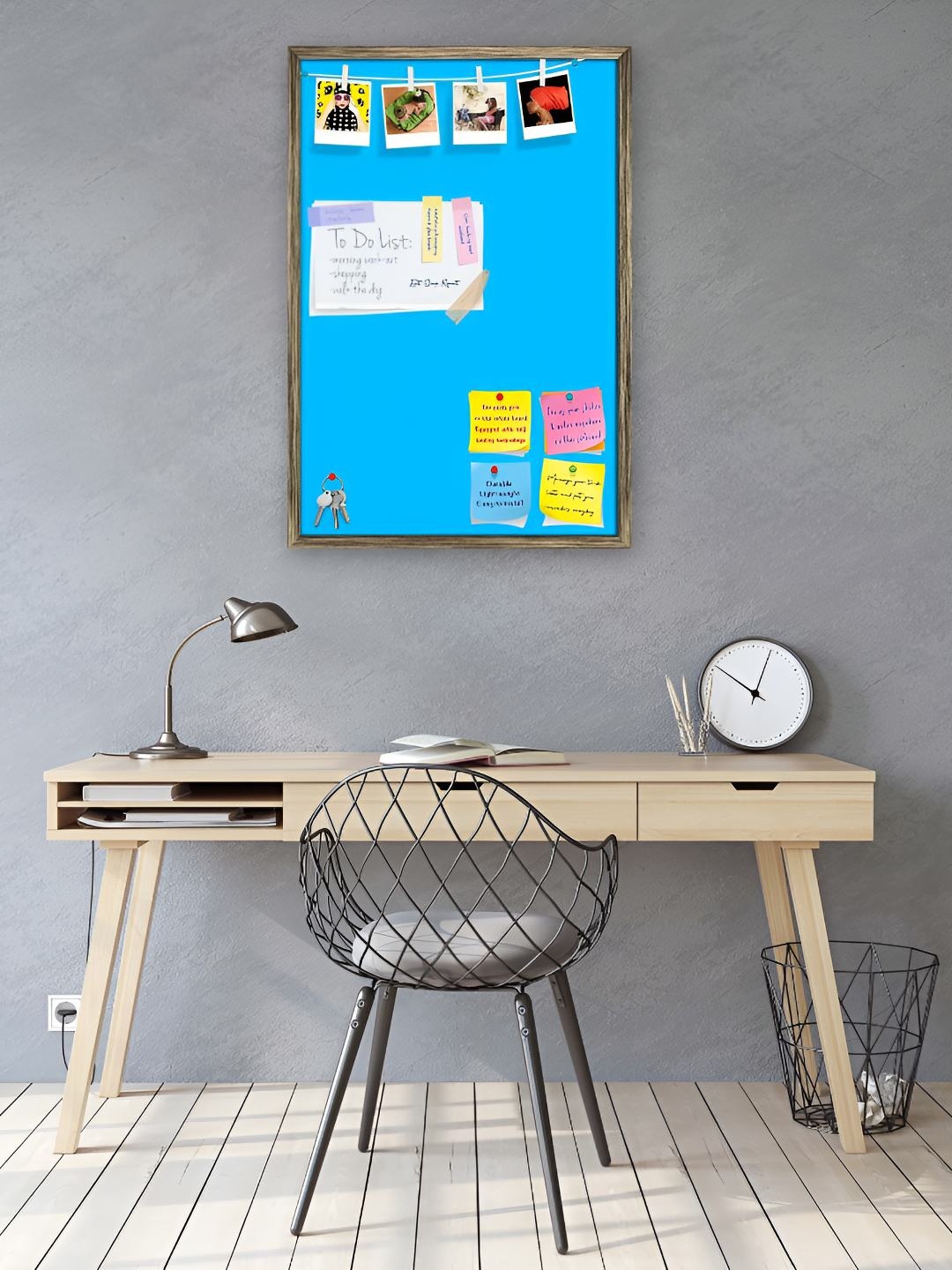 

ArtzFolio Wooden Notice Board, Blue