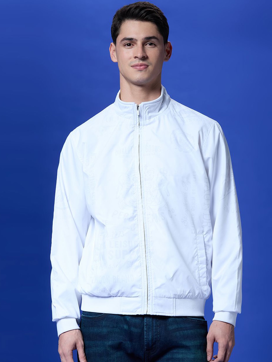 

Pepe Jeans Men Varsity Jacket, White