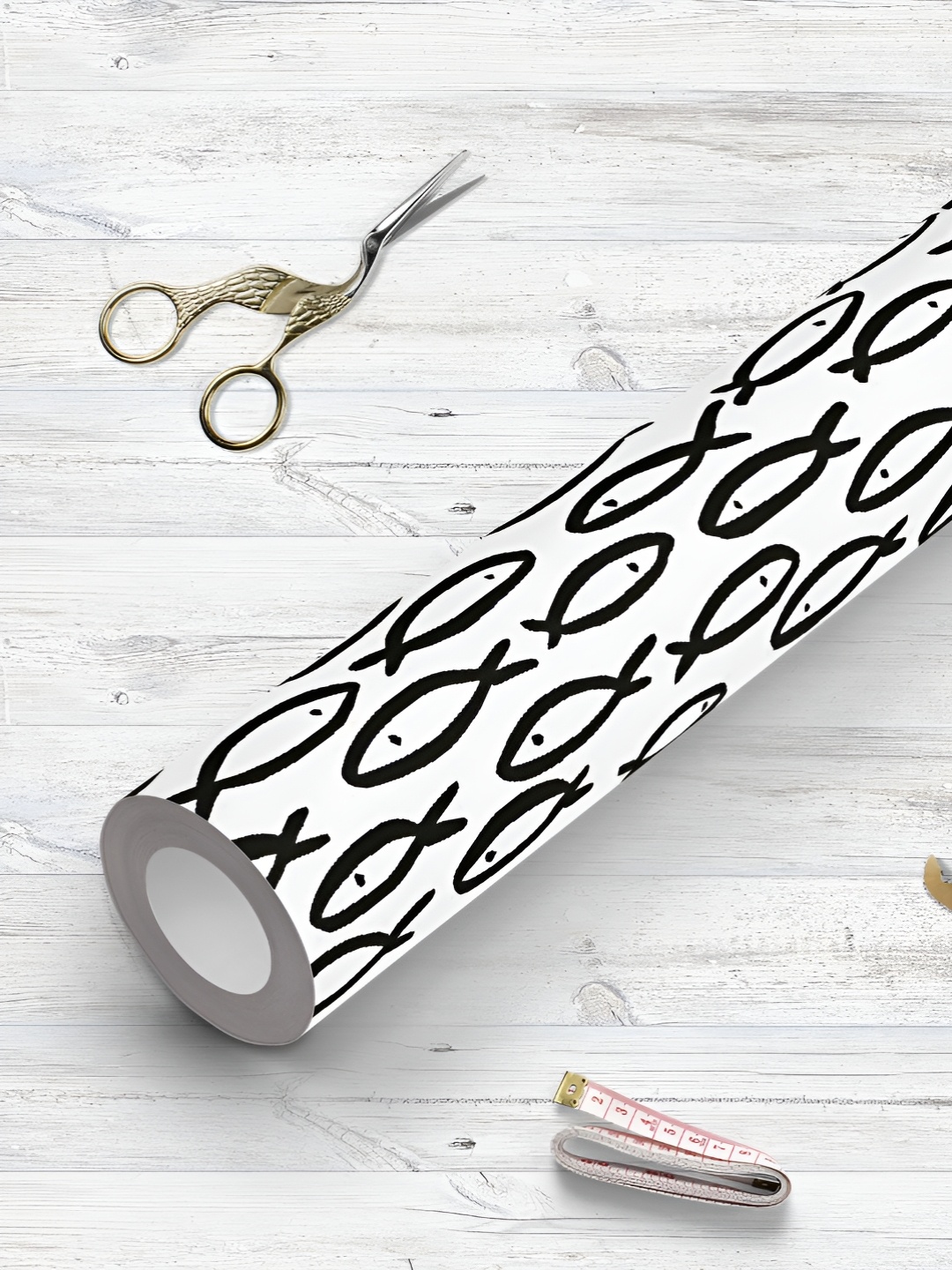

ArtzFolio White & Black Peel & Stick Wallpaper
