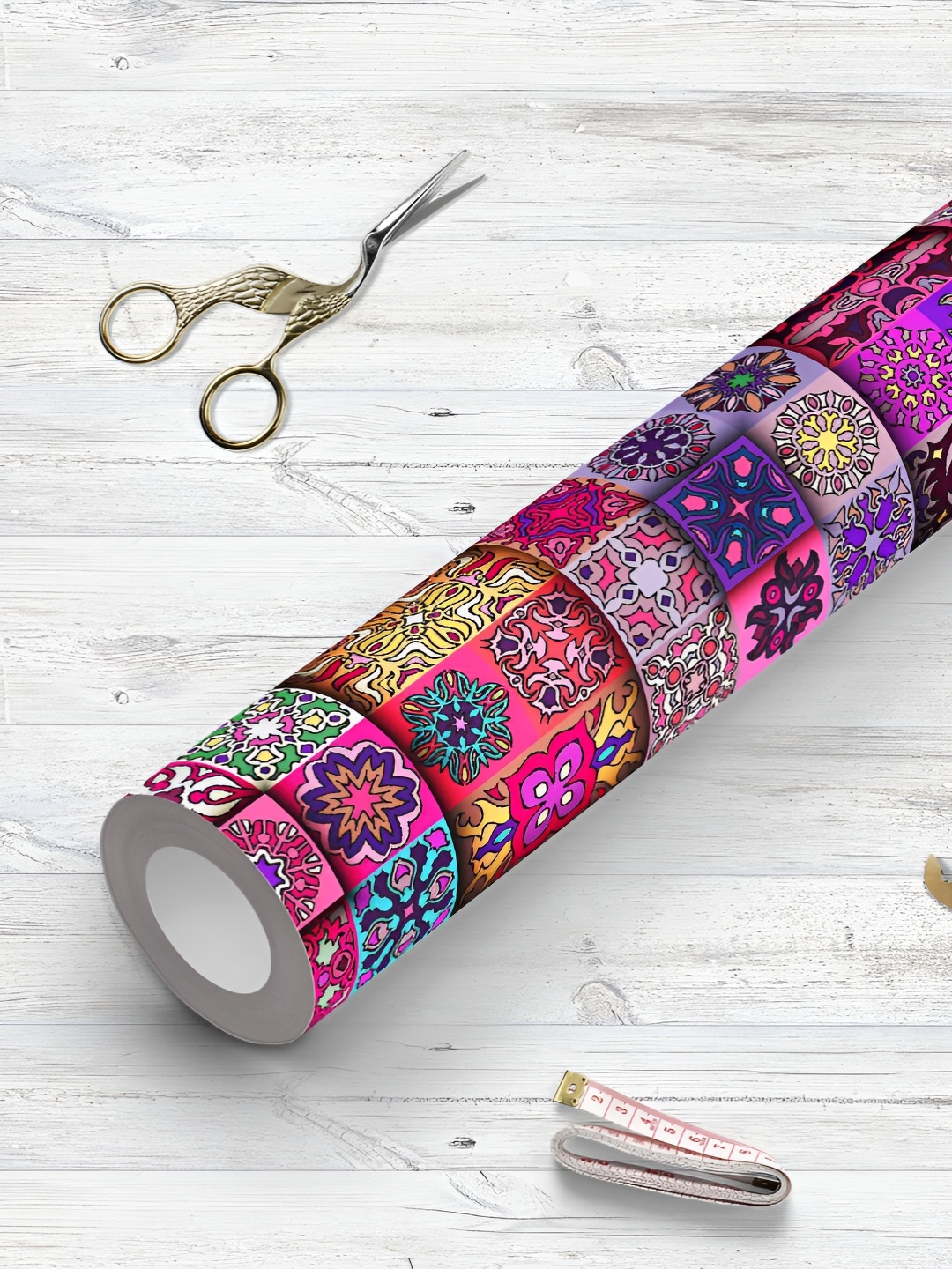 

ArtzFolio Violet & Pink Printed Peel & Stick Wallpaper