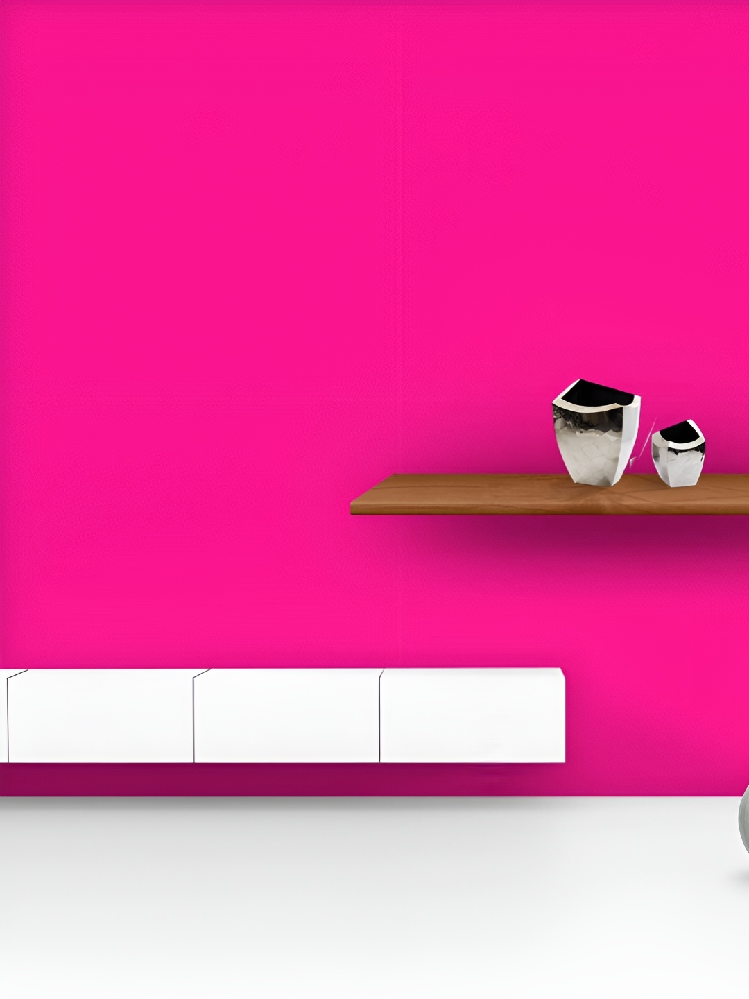 

ArtzFolio Printed UV-Resistant Anti-Bacterial Pinks Family Deep Pink Colour Peel & Stick Wallpaper, Multi