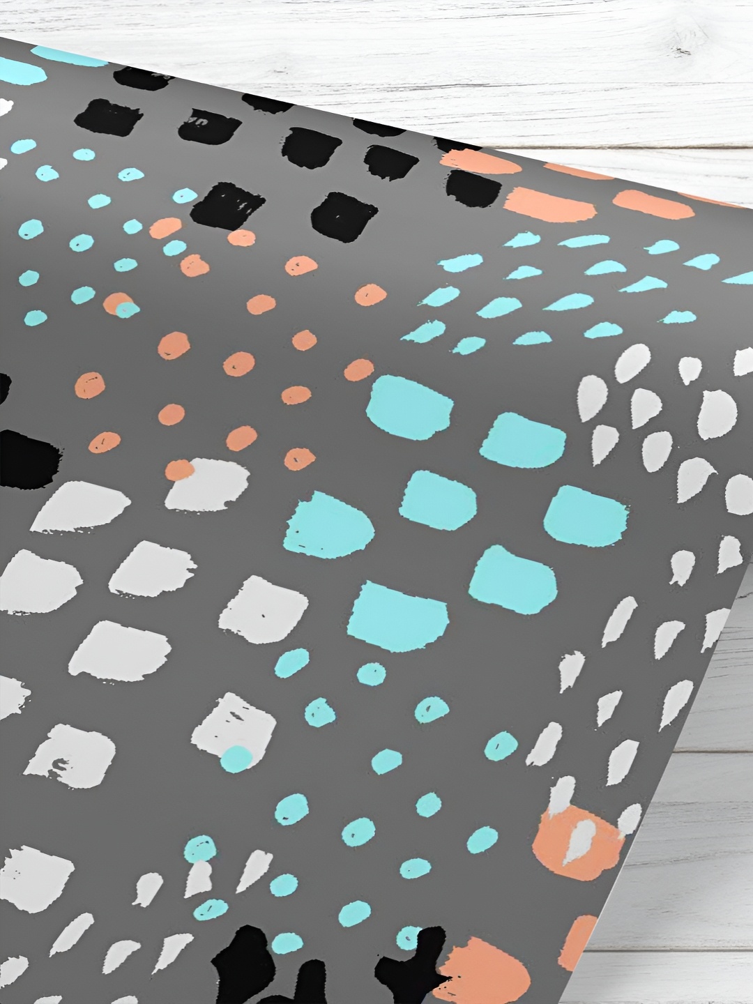 

ArtzFolio Grey & White Printed UV Resistant Wallpaper
