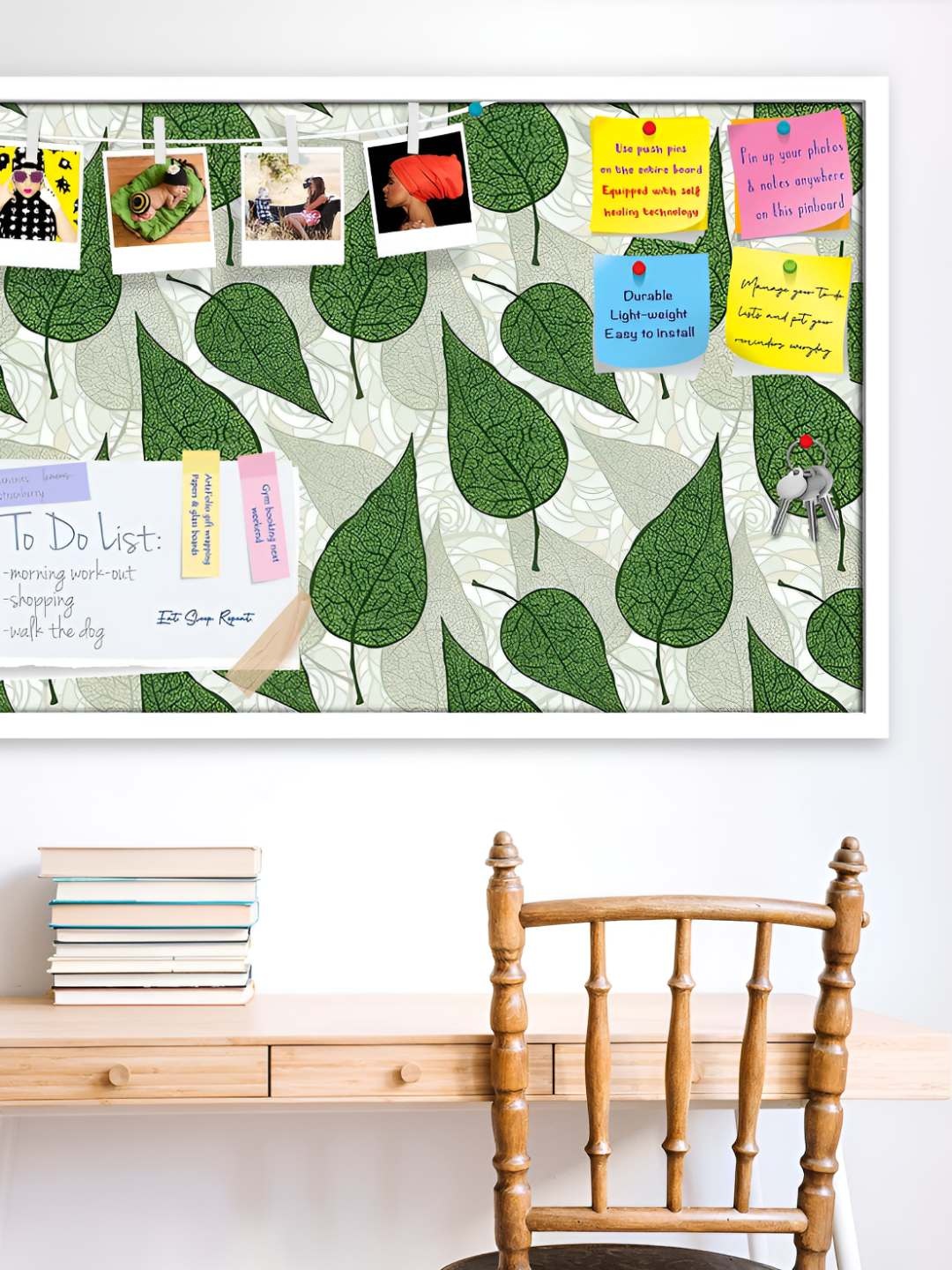 

ArtzFolio Wooden Notice Pin Board, Multi