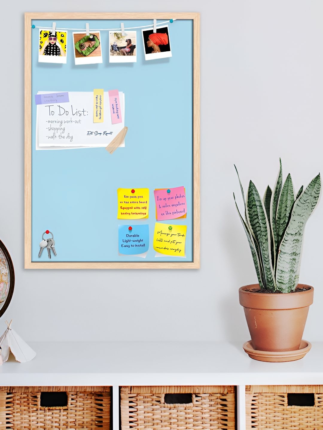 

ArtzFolio Wooden Notice Board, Blue