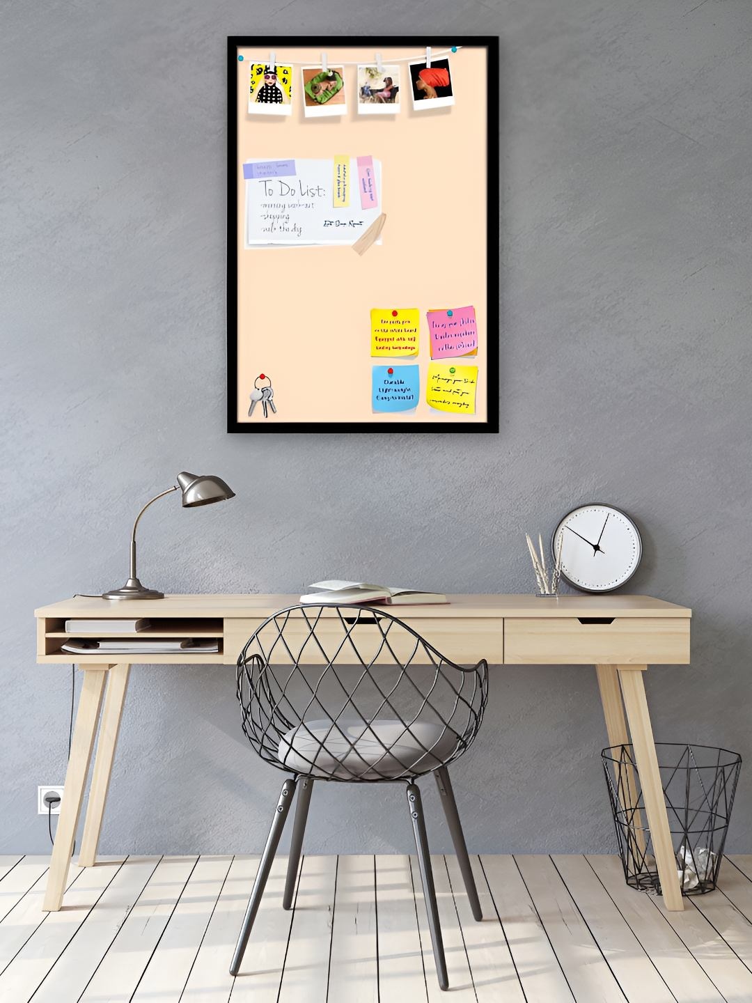 

ArtzFolio Wooden Notice Board, Brown