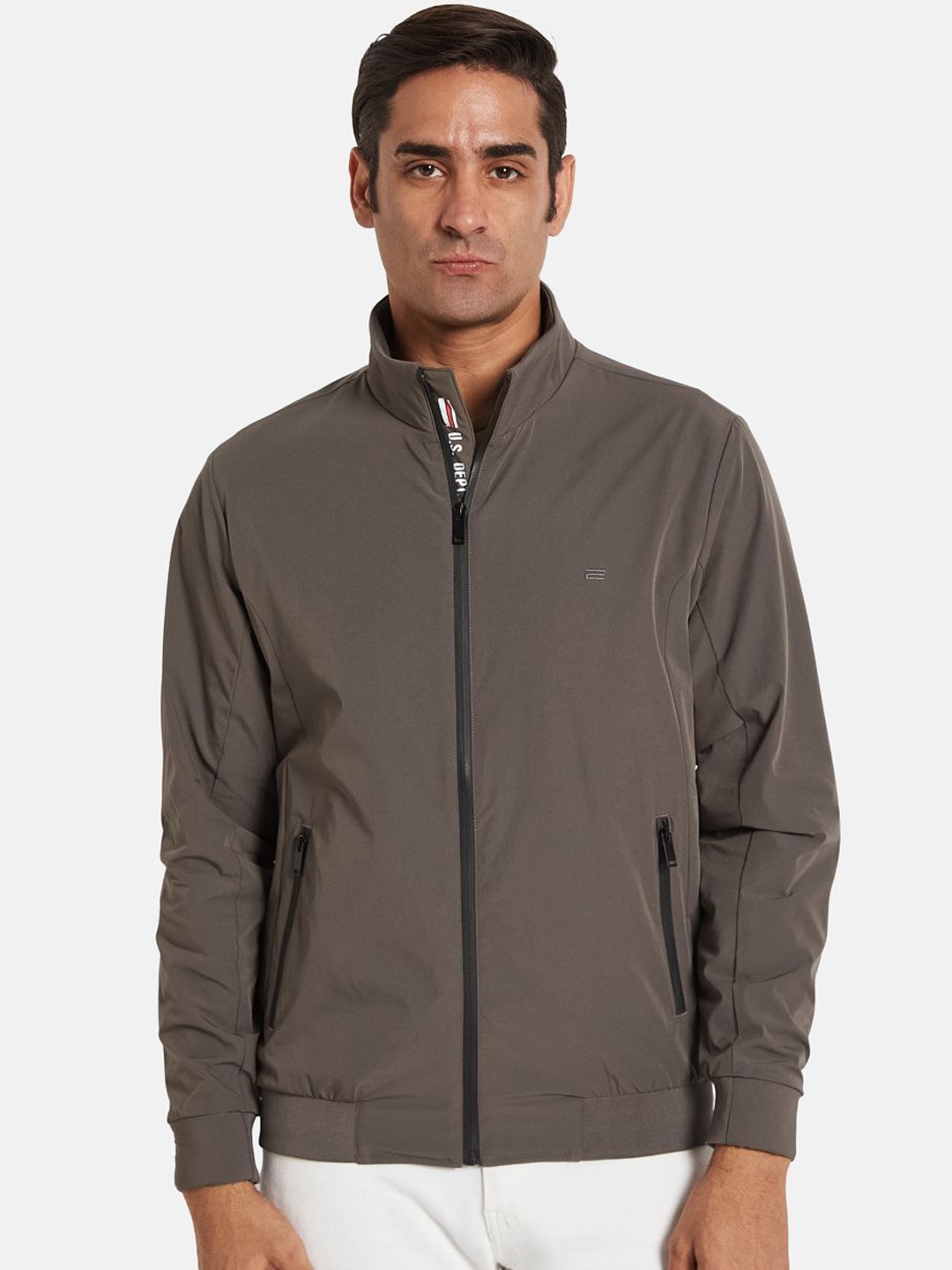 

METTLE Men Jacket, Grey
