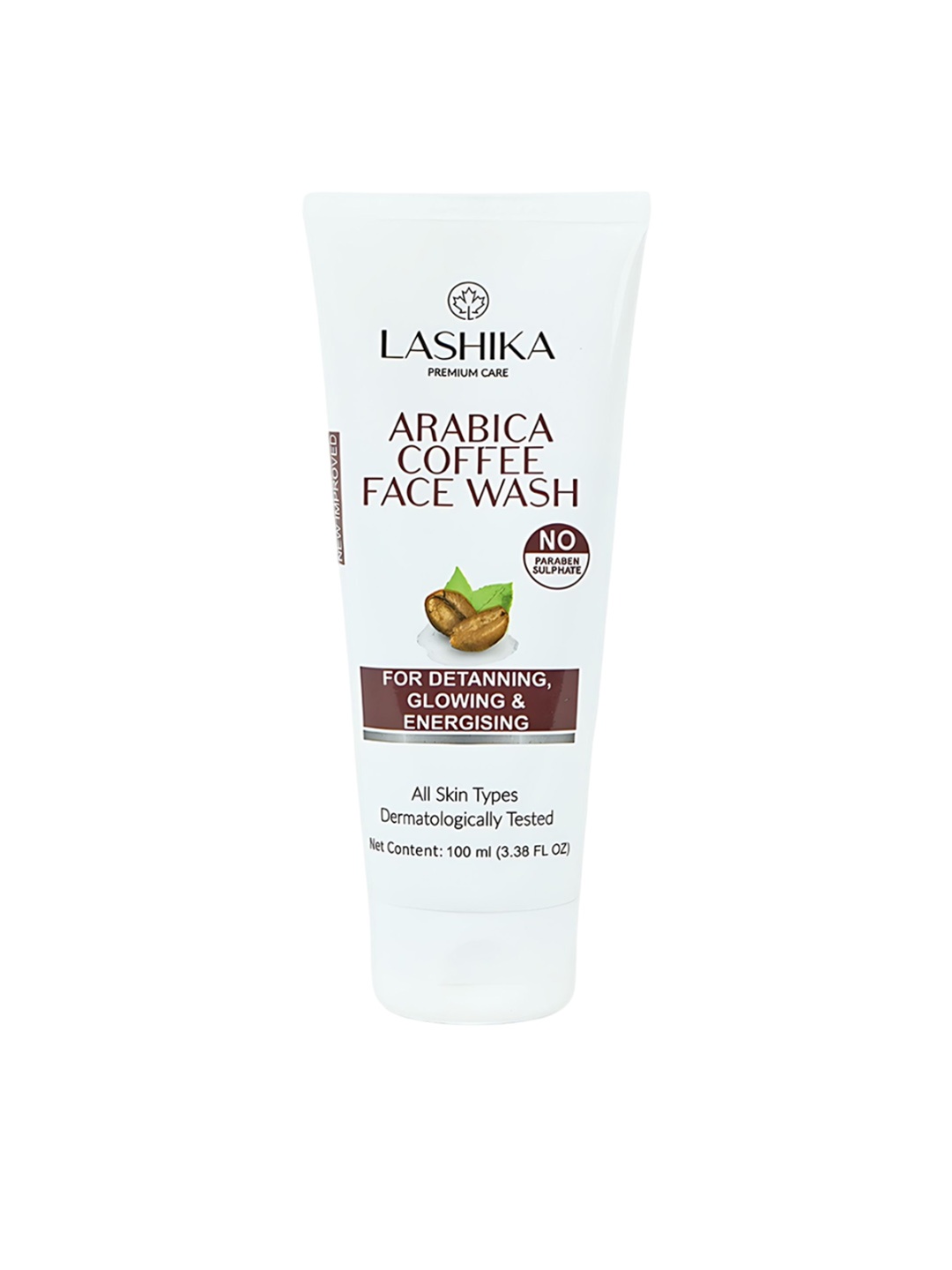 

LASHIKA Arabica Coffee Face Wash For Detanning & Glowing Skin - 100 ml, White