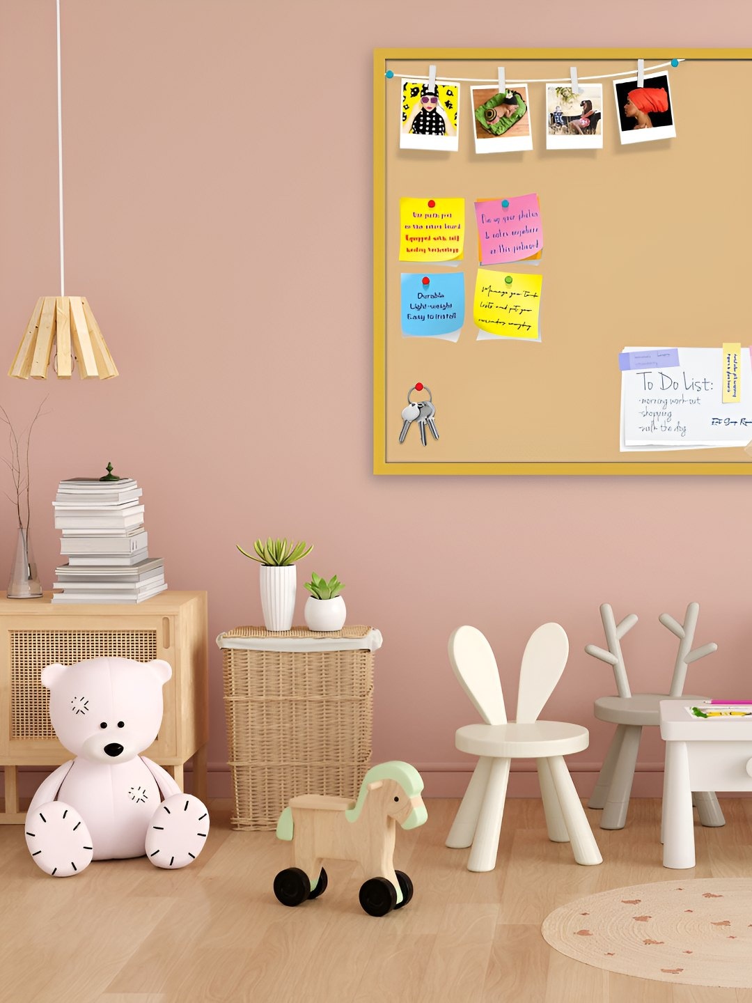 

ArtzFolio Wooden Notice Board, Brown