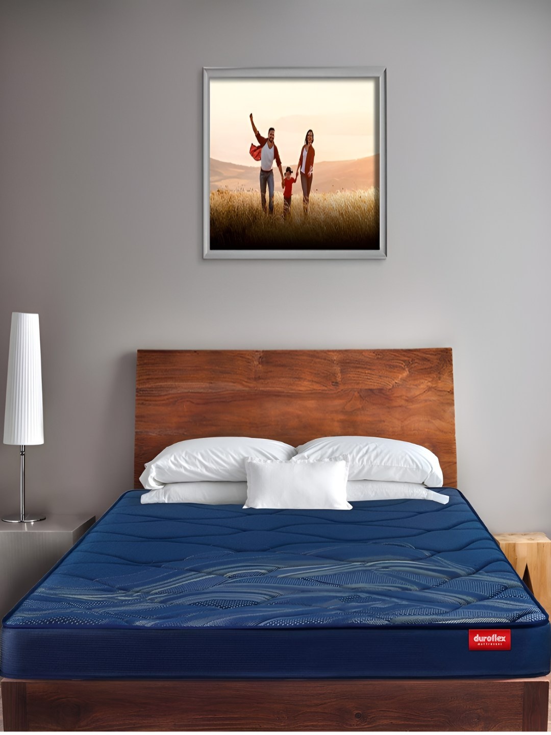 

Duroflex Rise - Bonnel Spring 6" King Spring Mattress (78x72 Inch), Blue