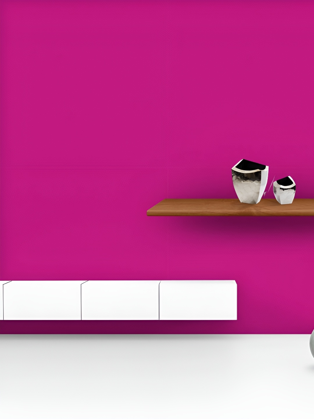 

ArtzFolio Printed UV-Resistant Anti-Bacterial Pinks Family Medium Violet Red Colour Peel & Stick Wallpaper, Multi
