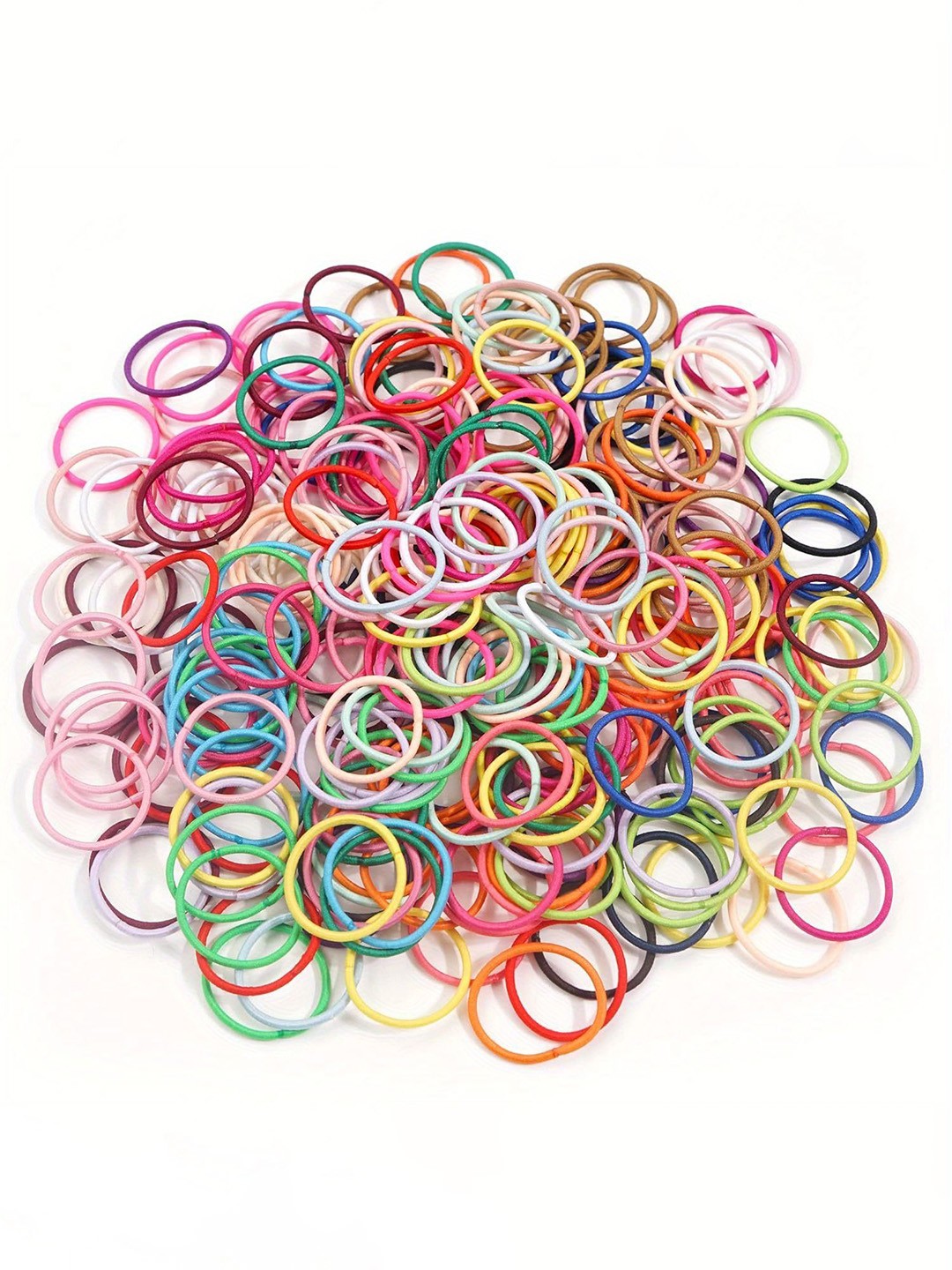 

LYTIX Girls Set Of 500 Elastic Hair Ties- Assorted