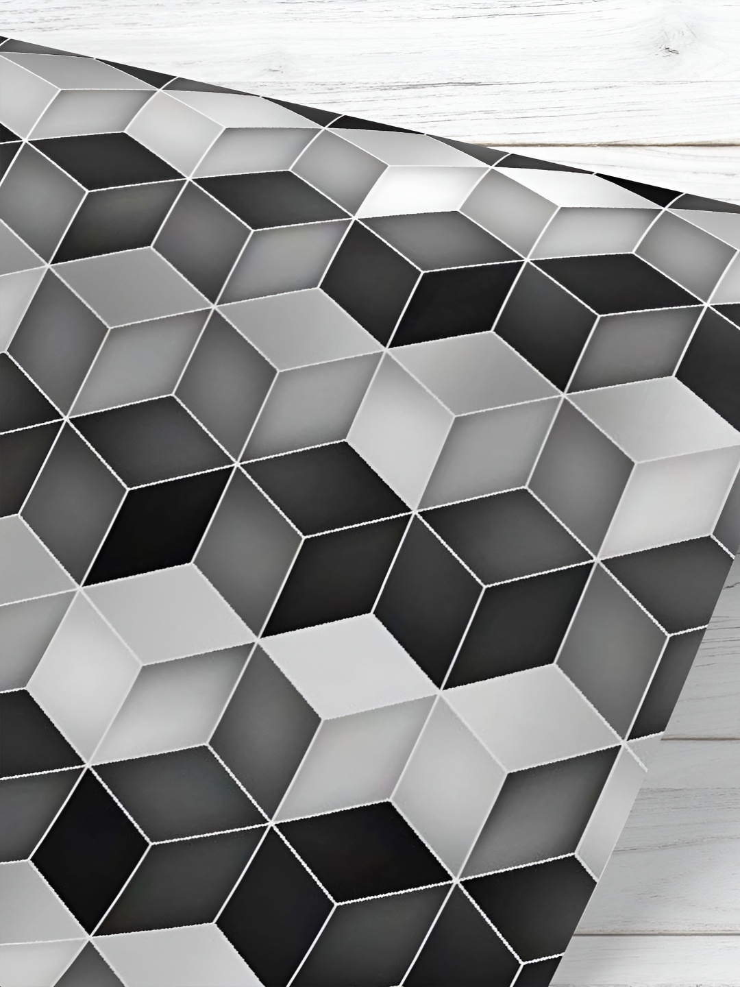 

ArtzFolio Black & Grey Printed UV Resistant Wallpaper