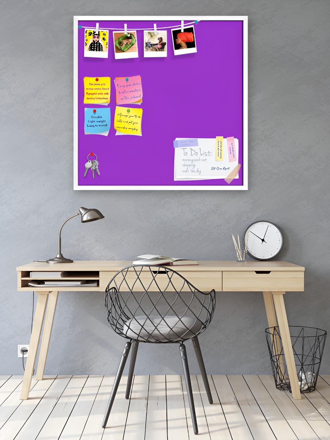 

ArtzFolio Wooden Notice Board, Purple