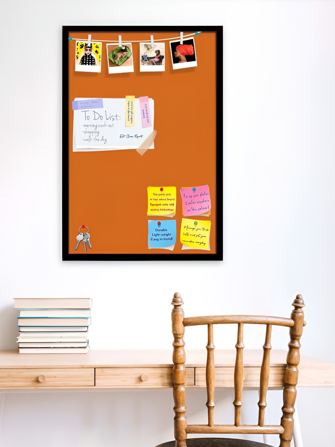 

ArtzFolio Wooden Notice Board, Brown